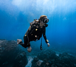 Ceningan Divers' team of professional instructors