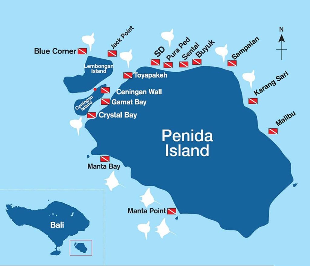 Nusa Penida Dive Sites