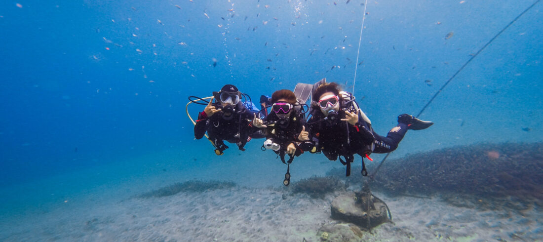 Eco-friendly dive training at Ceningan Divers