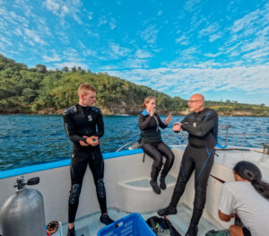 Scuba Diving Activity in Bali